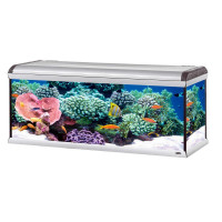 Стеклянный аквариум Ferplast Star 160 LED Marine Water с алюминиевыми рамками, 570 л Стеклянный аквариум Ferplast Star 160 LED Marine Water с алюминиевыми рамками, 570 л