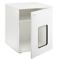 Дерев'яна тумба Ferplast Cat Cabinet для туалету і аксесуарів Дерев'яна тумба Ferplast Cat Cabinet для туалету і аксесуарів