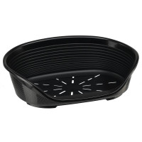 Пластиковый лежак Ferplast Siesta Deluxe 2 Black с антискользящим покрытием, 49×36×17.5 см Пластиковый лежак Ferplast Siesta Deluxe 2 Black с антискользящим покрытием, 49×36×17.5 см