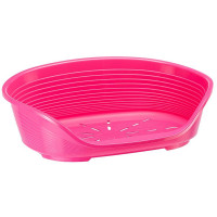 Пластиковый лежак Ferplast Siesta Deluxe 4 Pink с антискользящим покрытием, 61.5×45×21.5 см Пластиковый лежак Ferplast Siesta Deluxe 4 Pink с антискользящим покрытием, 61.5×45×21.5 см