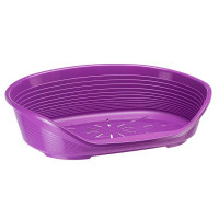Пластиковый лежак Ferplast Siesta Deluxe 8 Violet с антискользящим покрытием, 82.5×59.5×25 см Пластиковый лежак Ferplast Siesta Deluxe 8 Violet с антискользящим покрытием, 82.5×59.5×25 см