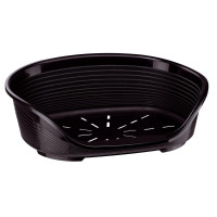 Пластиковый лежак Ferplast Siesta Deluxe 12 Black с антискользящим покрытием, 111×80.5×33.5 см Пластиковый лежак Ferplast Siesta Deluxe 12 Black с антискользящим покрытием, 111×80.5×33.5 см