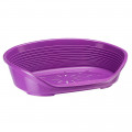 Пластиковий лежак Ferplast Siesta Deluxe 12 Violet з антиковзаючим покриттям, 111×80.5×33.5 см