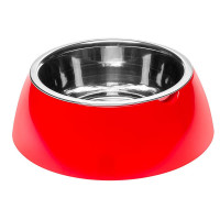Ferplast Jolie Large Red Bowl металлическая миска для собак и кошек, 23,3 см Ferplast Jolie Large Red Bowl металлическая миска для собак и кошек, 23,3 см