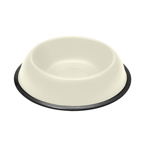 Ferplast Mira KC 72 Bowl White металева пофарбована миска для собак і кішок, біла, 21 см