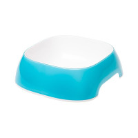 Ferplast Glam Small Light Blue Bowl пластикова миска для собак і кішок блакитна, 400 мл Ferplast Glam Small Light Blue Bowl пластикова миска для собак і кішок блакитна, 400 мл