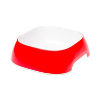 Ferplast Glam Small Red Bowl пластиковая миска для собак и кошек красная, 400 мл Ferplast Glam Small Red Bowl пластиковая миска для собак и кошек красная, 400 мл