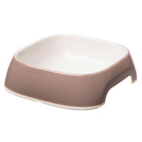 Ferplast Glam Medium Dove Grey Bowl пластиковая миска для собак и кошек серая, 750 мл Ferplast Glam Medium Dove Grey Bowl пластиковая миска для собак и кошек серая, 750 мл