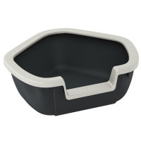 Угловой открытый туалет Ferplast Litter Tray Dama для кошек, 57,5x51,5x42 см Угловой открытый туалет Ferplast Litter Tray Dama для кошек, 57,5x51,5x42 см