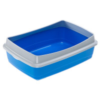 Відкритий туалет Ferplast Litter Tray NIP PLUS 20 для кішок з фіксатором гігієнічного мішка, 55x40x17,5 см Відкритий туалет Ferplast Litter Tray NIP PLUS 20 для кішок з фіксатором гігієнічного мішка, 55x40x17,5 см