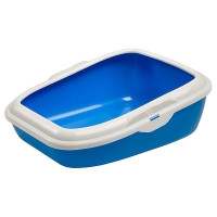 Открытый туалет Ferplast Litter Tray Moderna для кошек с фиксатором гигиенического мешка Открытый туалет Ferplast Litter Tray Moderna для кошек с фиксатором гигиенического мешка