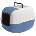 Закритий туалет Ferplast Toilet Home Prima Cabrio для кішок з люком, 52,5x39,5x38 см