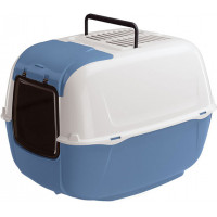 Закрытый туалет Ferplast Toilet Home Prima Cabrio для кошек с открывающимся люком, 52,5x39,5x38 см Закрытый туалет Ferplast Toilet Home Prima Cabrio для кошек с открывающимся люком, 52,5x39,5x38 см