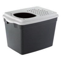 Закритий туалет Ferplast Toilet Home Jumpy для кішок з верхнім входом, 38,8x57,5x9 см Закритий туалет Ferplast Toilet Home Jumpy для кішок з верхнім входом, 38,8x57,5x9 см