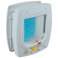 Ferplast Swing 5 Tunnel White дверка для собак и кошек белая, 22,5x9,6x25,2 см Ferplast Swing 5 Tunnel White дверка для собак и кошек белая, 22,5x9,6x25,2 см