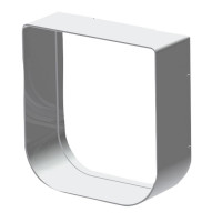 Ferplast Extension Swing 1 White модульный расширительный туннель для дверей Swing белый, 15,5x5x16 см Ferplast Extension Swing 1 White модульный расширительный туннель для дверей Swing белый, 15,5x5x16 см