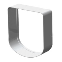 Ferplast Swing 3/5 Extension White модульный расширительный туннель для дверей Swing белый, 16,3x5x18,4 см Ferplast Swing 3/5 Extension White модульный расширительный туннель для дверей Swing белый, 16,3x5x18,4 см