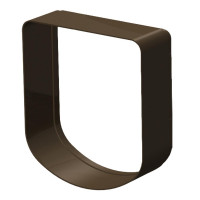 Ferplast Swing 3/5 Extension Brown модульний розширювальний тунель для дверей, коричневий, 16,3x5x18,4 см Ferplast Swing 3/5 Extension Brown модульний розширювальний тунель для дверей, коричневий, 16,3x5x18,4 см