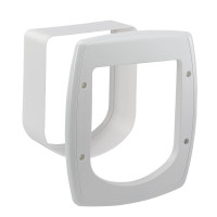 Ferplast Extension Swing Microchip White розширювальний тунель для дверей Swing білий