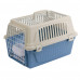 Переноска Ferplast Carrier Atlas 10 Open для кошек и собак, бело-голубая, 48.5×32.5×29 см