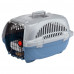 Переноска Ferplast Carrier Atlas Deluxe 20 для котів і собак, сіро-блакитна, 57.6×37.4×33 см