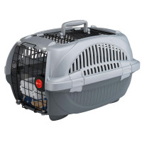 Переноска Ferplast Carrier Atlas Deluxe 20 Open для котів і собак, сіра, 58×38×33 см Переноска Ferplast Carrier Atlas Deluxe 20 Open для котів і собак, сіра, 58×38×33 см