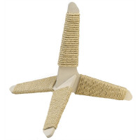 Ferplast Cat Scratcher Tripod когтеточка для кошек из дерева и сизаля, 54x48x45 см Ferplast Cat Scratcher Tripod когтеточка для кошек из дерева и сизаля, 54x48x45 см