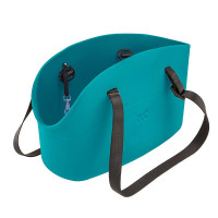 Сумка-переноска Ferplast With-Me Bag Sea для дрібних собак до 8 кг, бірюзова, 43.5×21.5×27 см Сумка-переноска Ferplast With-Me Bag Sea для дрібних собак до 8 кг, бірюзова, 43.5×21.5×27 см