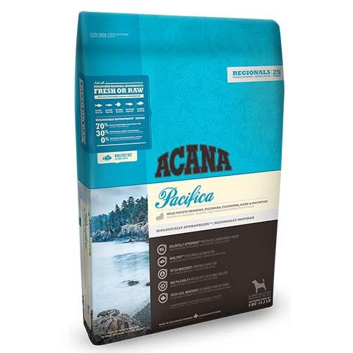 Сухий корм Acana Pacifica Dog зі смаком тихоокеанської риби для собак всіх порід, 11.4 кг