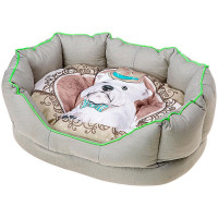 Лежанка з синтетичної тканини Ferplast Fiore 60 Bedding Sir Dog, 56×42×20 см Лежанка з синтетичної тканини Ferplast Fiore 60 Bedding Sir Dog, 56×42×20 см