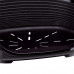 Пластиковий лежак Ferplast Siesta Deluxe 4 Black з антиковзаючим покриттям, 61.5×45×21.5 см