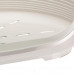 Пластиковий лежак Ferplast Siesta Deluxe 6 White з антиковзаючим покриттям, 70.5×52×23.5 см