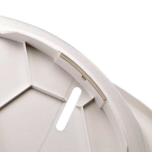 Пластиковий лежак Ferplast Siesta Deluxe 6 White з антиковзаючим покриттям, 70.5×52×23.5 см