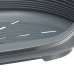 Пластиковий лежак Ferplast Siesta Deluxe 12 Grey з антиковзаючим покриттям, 111×80,5×33,5 см