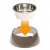 Ferplast Jolie Large Dove Grey Bowl металлическая миска для собак и кошек, 23,3 см