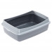 Відкритий туалет Ferplast Litter Tray NIP PLUS 20 для кішок з фіксатором гігієнічного мішка, 55x40x17,5 см