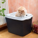 Закритий туалет Ferplast Toilet Home Jumpy для кішок з верхнім входом, 38,8x57,5x9 см