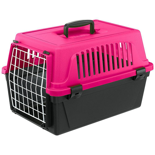 Переноска Ferplast Carrier Atlas 20 Neon для кошек и собак, 52×37×32 см