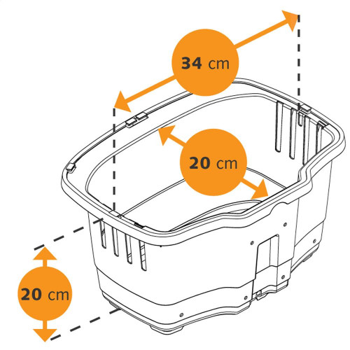 Переноска Ferplast Carrier Atlas Bike 10 Rapid для котів і собак, сіра, 41×31×31 см