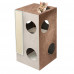 Ferplast Cat Tree Kubo 2 будиночок для котів з кігтеточкою і зонами для відпочинку та ігор, 45x47x89 см