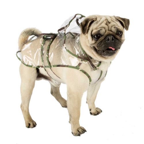Плащ-дощовик Ferplast Raincoat TG 55 для собак, прозорий, 55 см