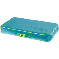 Подушка из прочного материала Ferplast Polo 95 Cushion Blue для собак, синяя, 95×60×8 см