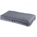 Подушка из прочного материала Ferplast Polo 95 Cushion Grey для собак, серая, 95×60×8 см