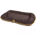 Подушка з бортиками Ferplast Oscar 100 Cushion Brown для собак, міцна тканина, коричнева, 100×70×12 см