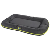 Подушка з бортиками Ferplast Oscar 100 Cushion Black для собак, міцна тканина, чорна, 100×70×12 см Подушка з бортиками Ferplast Oscar 100 Cushion Black для собак, міцна тканина, чорна, 100×70×12 см