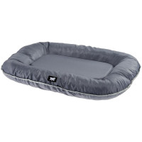 Подушка с бортиками Ferplast Oscar 100 Cushion Grey для собак, прочная ткань, серая, 100×70×12 см Подушка с бортиками Ferplast Oscar 100 Cushion Grey для собак, прочная ткань, серая, 100×70×12 см