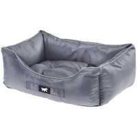 М'який диван Ferplast Jazzy 80 Bedding Grey для собак, сірий, 78×56×22 см М'який диван Ferplast Jazzy 80 Bedding Grey для собак, сірий, 78×56×22 см