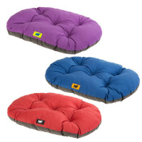Подушка-підстилка Ferplast Relax 45/2 Purple-Blue-Red для котів і собак, 43×30 см Подушка-підстилка Ferplast Relax 45/2 Purple-Blue-Red для котів і собак, 43×30 см