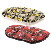 Подушка-подстилка Ferplast Relax 55/4 Rose для кошек и собак, из хлопка, 55×36 см Подушка-подстилка Ferplast Relax 55/4 Rose для кошек и собак, из хлопка, 55×36 см