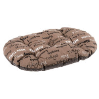 Подушка-підстилка Ferplast Relax 100/12 Cities Brown для котів і собак, 100×63 см Подушка-підстилка Ferplast Relax 100/12 Cities Brown для котів і собак, 100×63 см